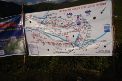 Map of Maa Nanda Devi rajjat yatra
